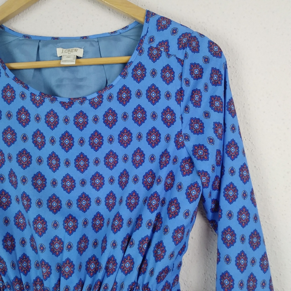 J.Crew Factory Medallion Tulip Hem Dress